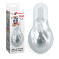 Pipedream Extreme Self Lubricating Sorority Snatch - Clear Pipedream Extreme Self Lubricating Sorority Snatch - Clear